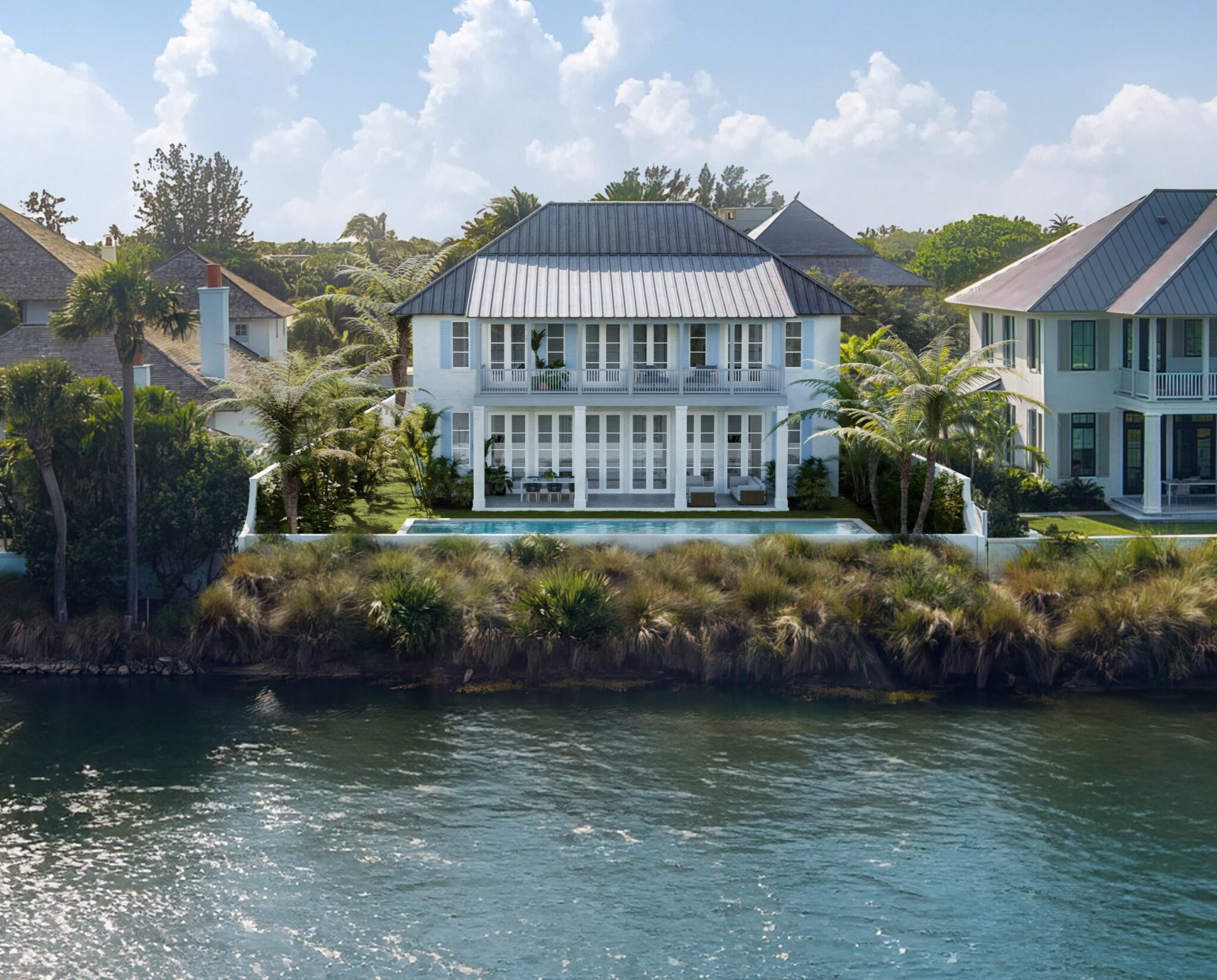 COMPUTER RENDERED REAR ELEVATION